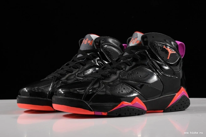 Chep Onekick Patent Air Retro 7 Black Jordan 313358-006 0531
